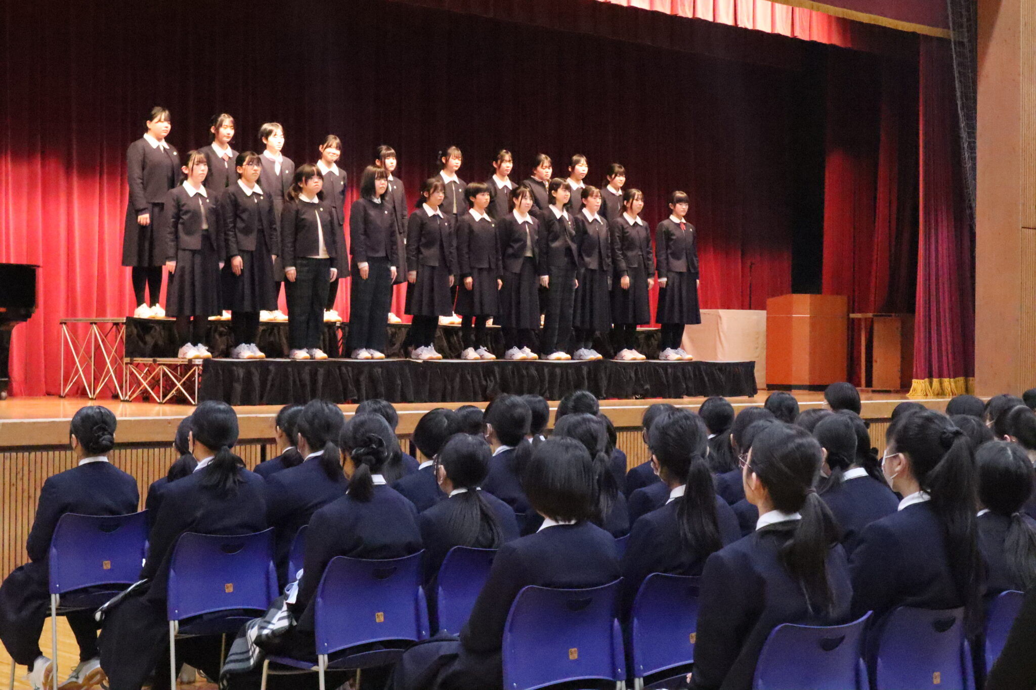 2025年度 中学合唱コンクール開催 – 【新着情報】和歌山信愛 中学校 高等学校